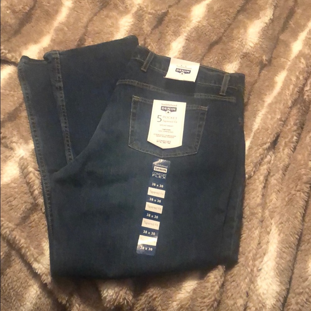 Men’s Saddlebred jeans 5pocket tapered fit, flex